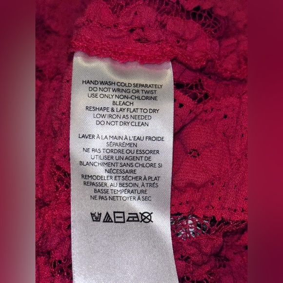 NEW Free People Shayla Lace Mini Dress Women L Sheer Bell Sleeve Boho Whimsigoth - Picture 8 of 10